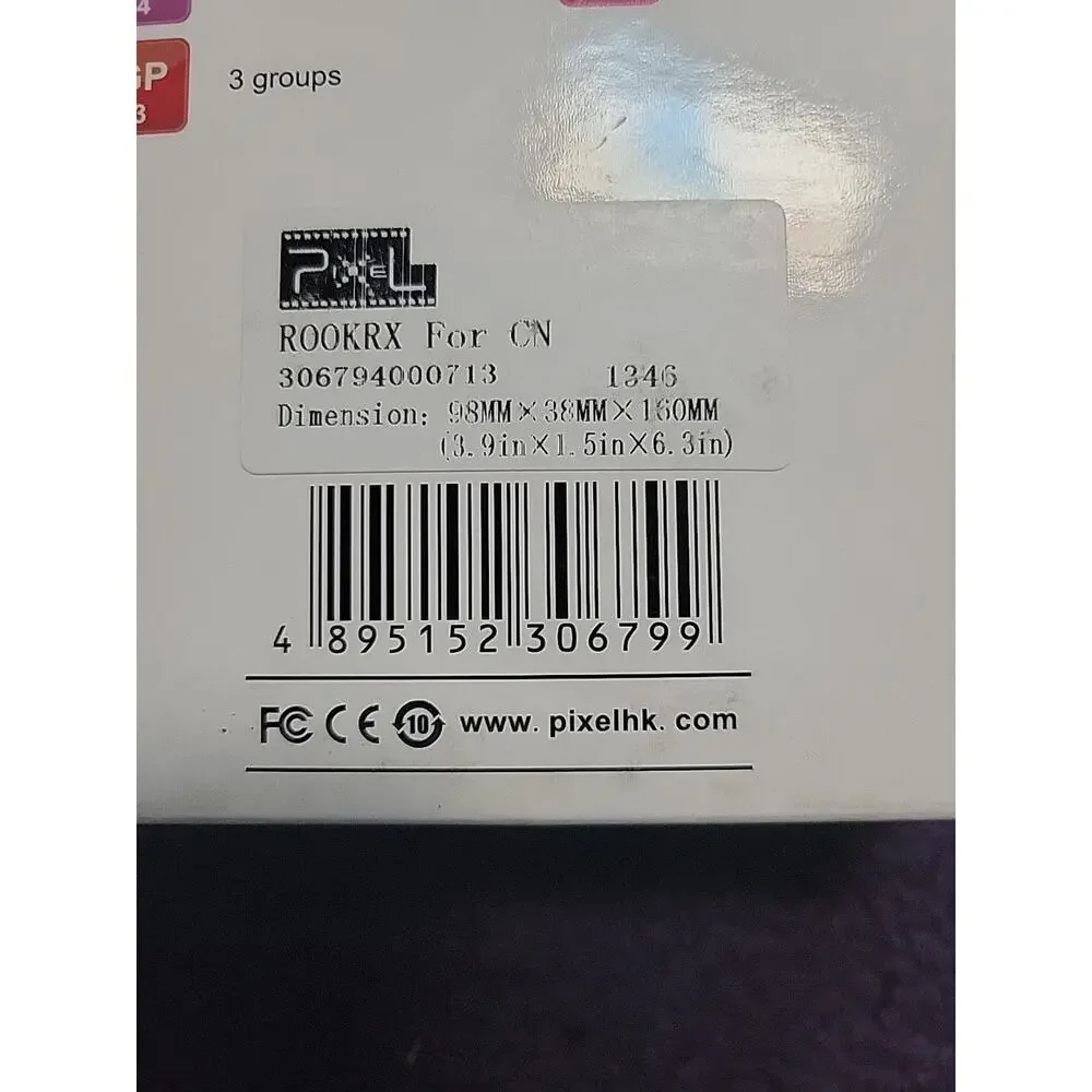 13155 Canon Camera Flash Trigger Pixel Rook Professional For Canon - New In Box
